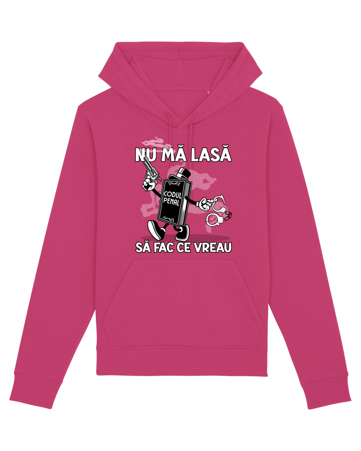 Hanorac Unisex Drummer Raspberry
