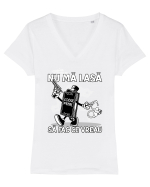 Codul Penal v2 Tricou mânecă scurtă guler V Damă Evoker