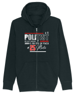 Politist Hanorac cu fermoar Unisex Connector