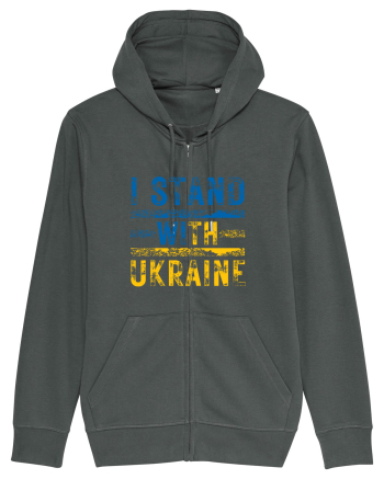 I Stand With Ukraine Anthracite