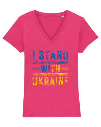 I Stand With Ukraine Raspberry