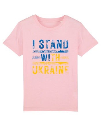 I Stand With Ukraine Cotton Pink