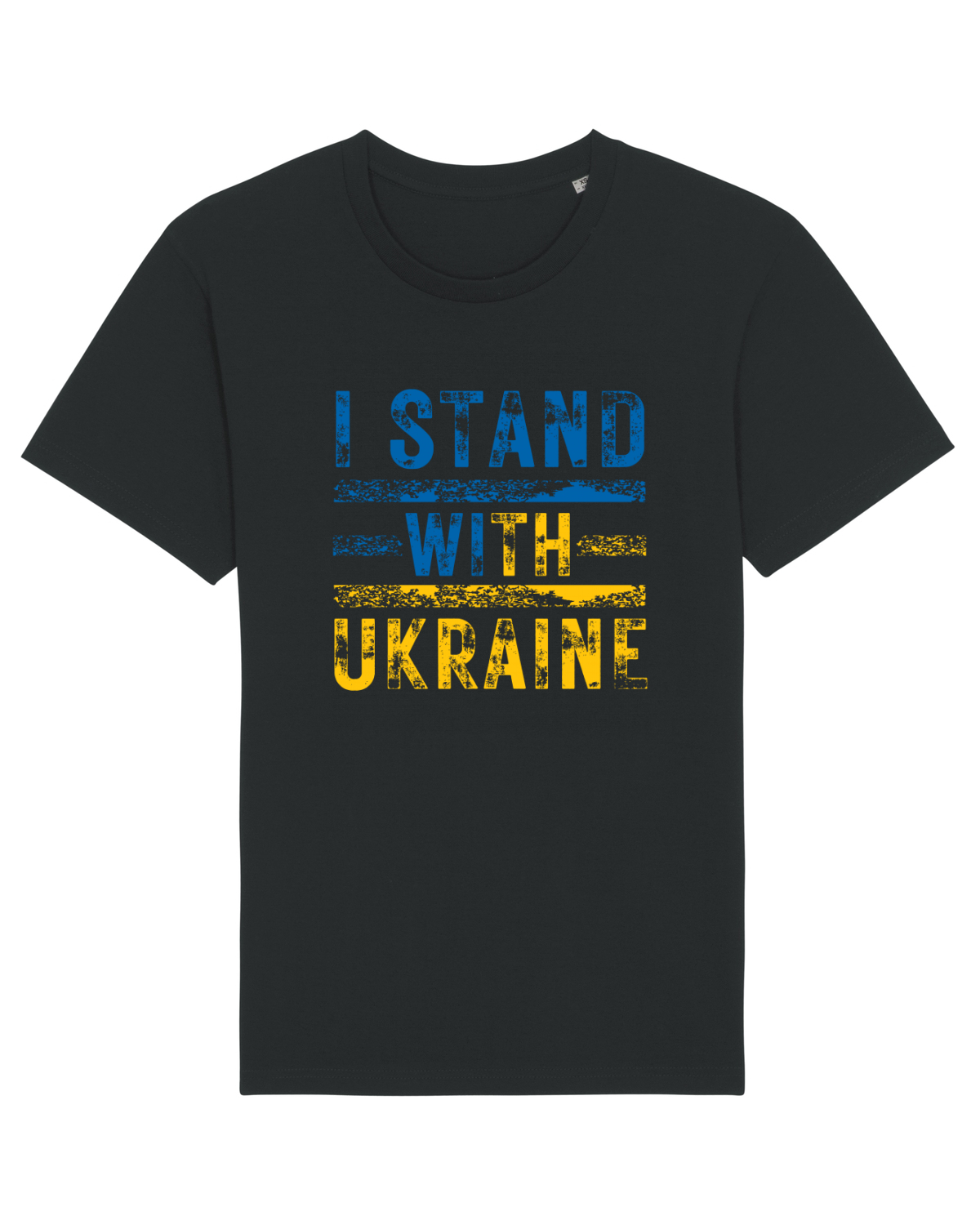 Tricou mânecă scurtă Unisex Rocker Black
