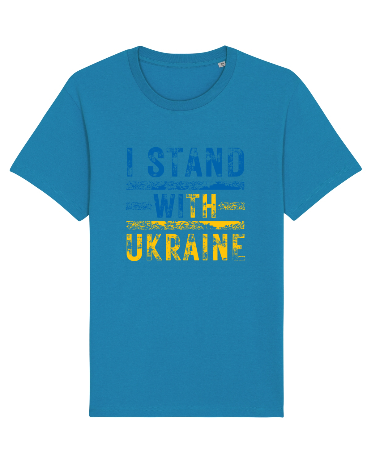 Tricou mânecă scurtă Unisex Rocker Azur