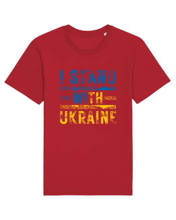 I Stand With Ukraine Red
