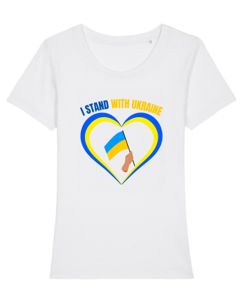 I Stand With Ukraine White