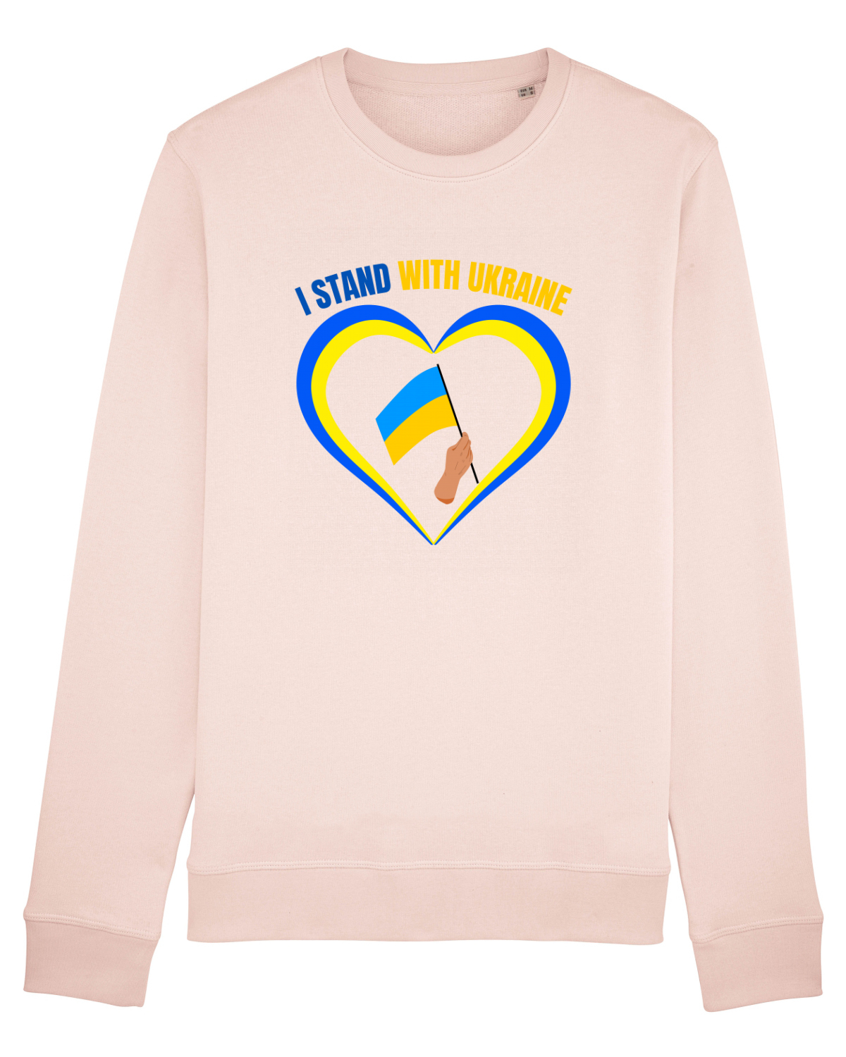 Bluză mânecă lungă Unisex Rise Candy Pink