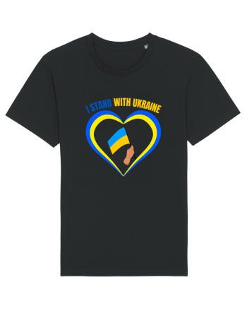 I Stand With Ukraine Black