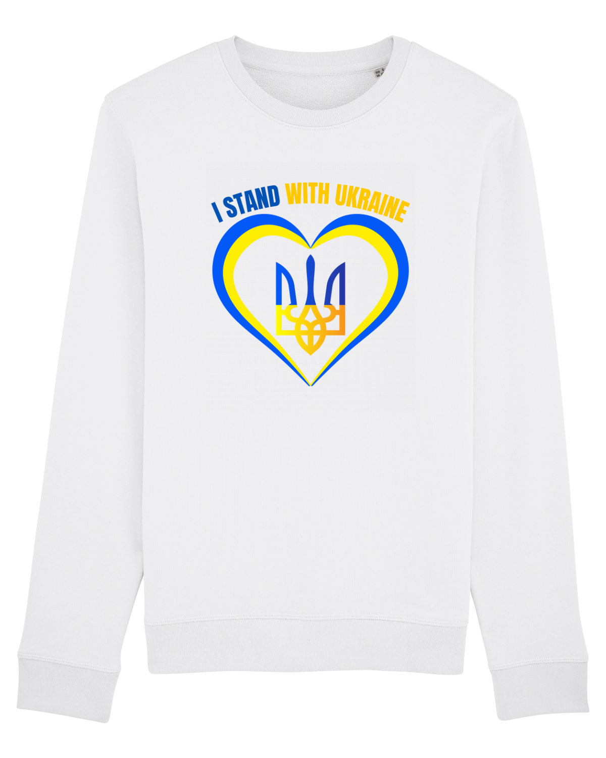 Bluză mânecă lungă Unisex Rise White