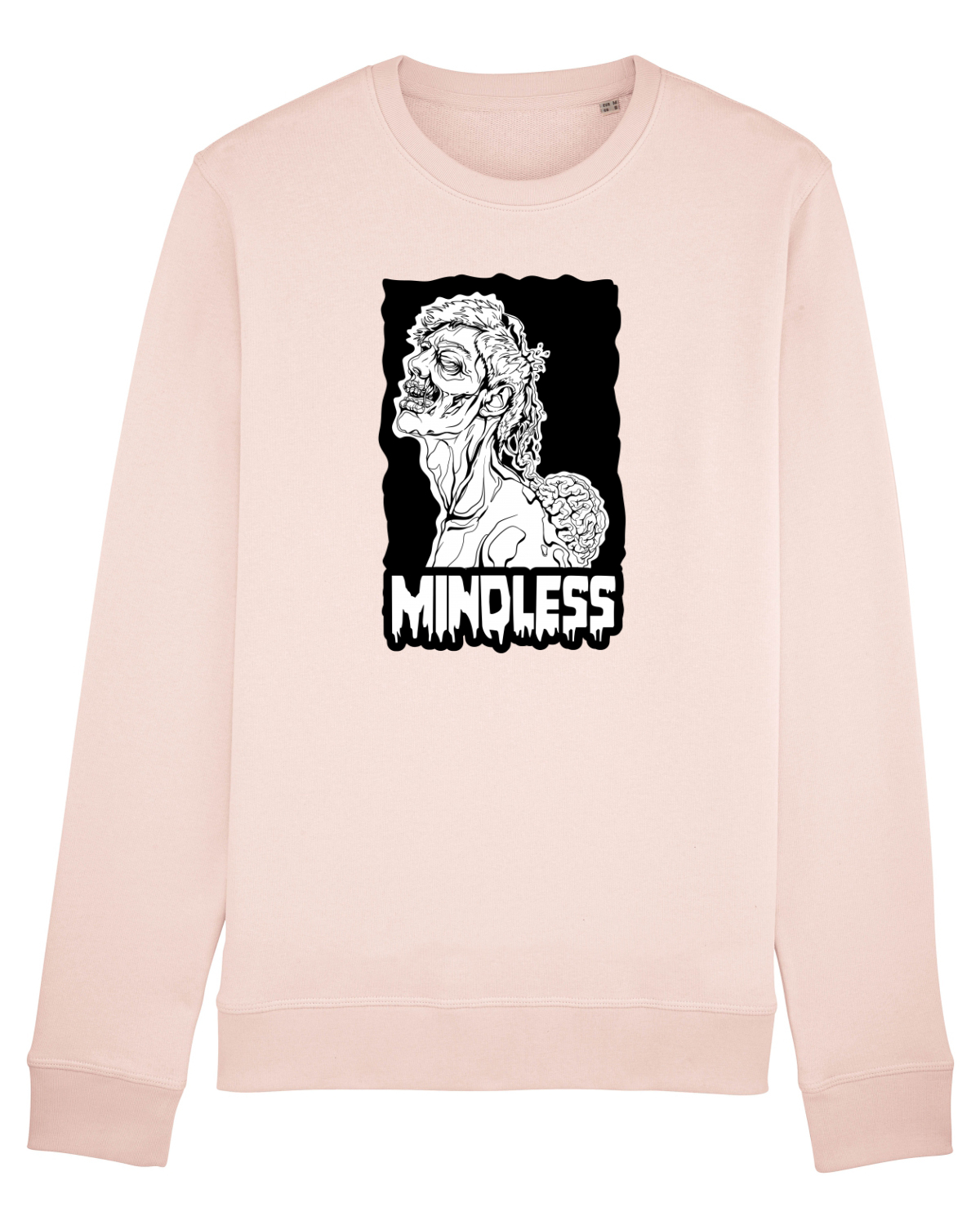 Bluză mânecă lungă Unisex Rise Candy Pink