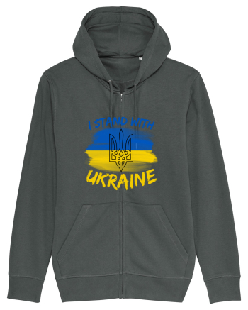 I Stand With Ukraine Anthracite