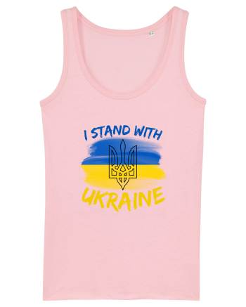 I Stand With Ukraine Cotton Pink