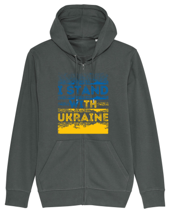 I Stand With Ukraine Anthracite