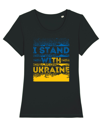 I Stand With Ukraine Black