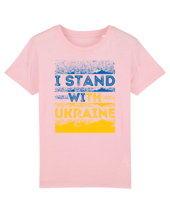 I Stand With Ukraine Cotton Pink