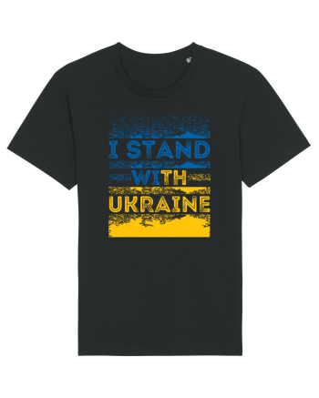 I Stand With Ukraine Black