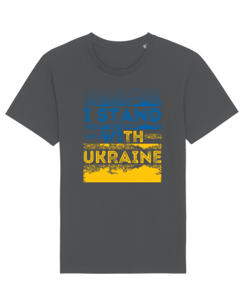 I Stand With Ukraine Anthracite