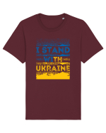 I Stand With Ukraine Tricou mânecă scurtă Unisex Rocker