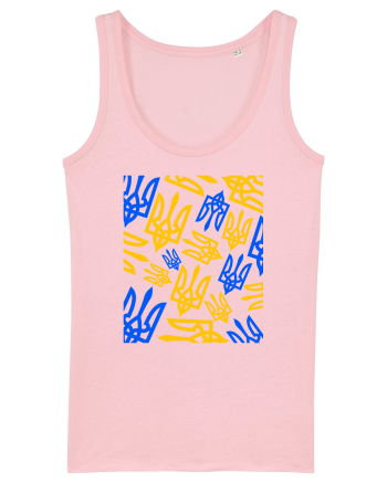 I Stand With Ukraine Cotton Pink