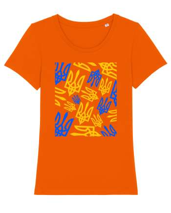 I Stand With Ukraine Bright Orange