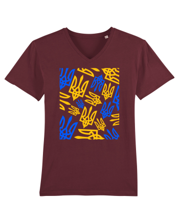 I Stand With Ukraine Burgundy