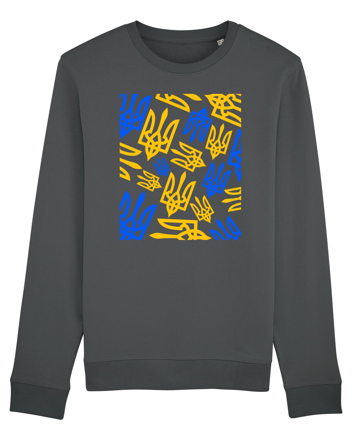Bluză mânecă lungă Unisex Rise Anthracite