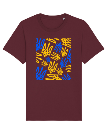 I Stand With Ukraine Burgundy