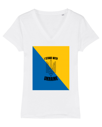 I Stand With Ukraine White