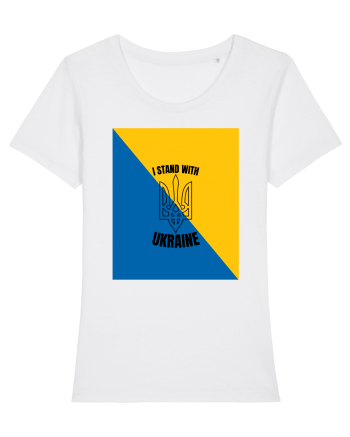 I Stand With Ukraine White
