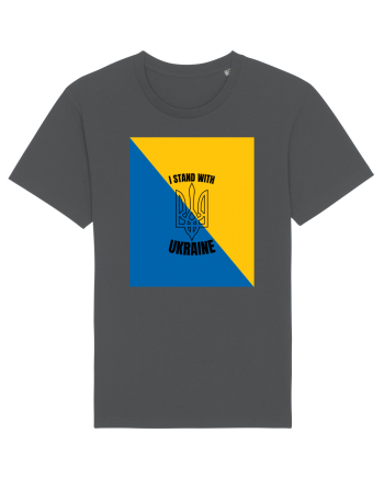 I Stand With Ukraine Anthracite