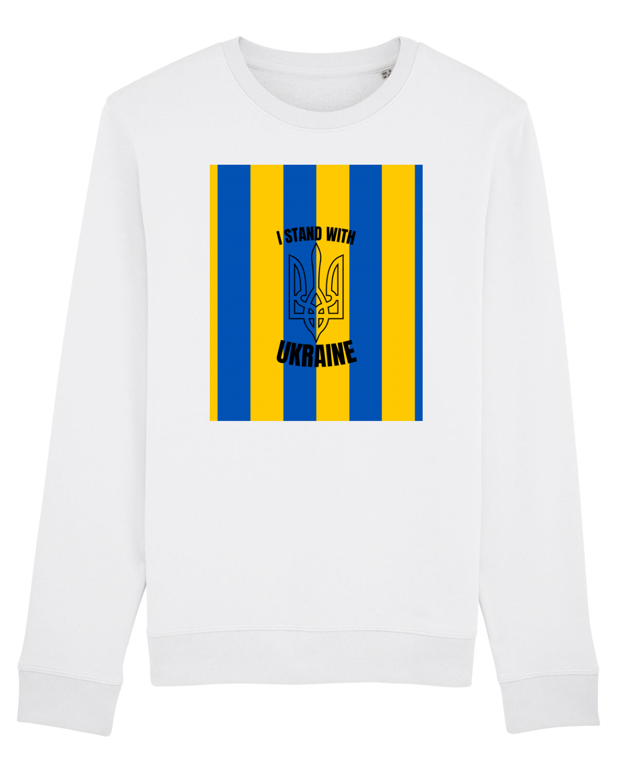 Bluză mânecă lungă Unisex Rise White
