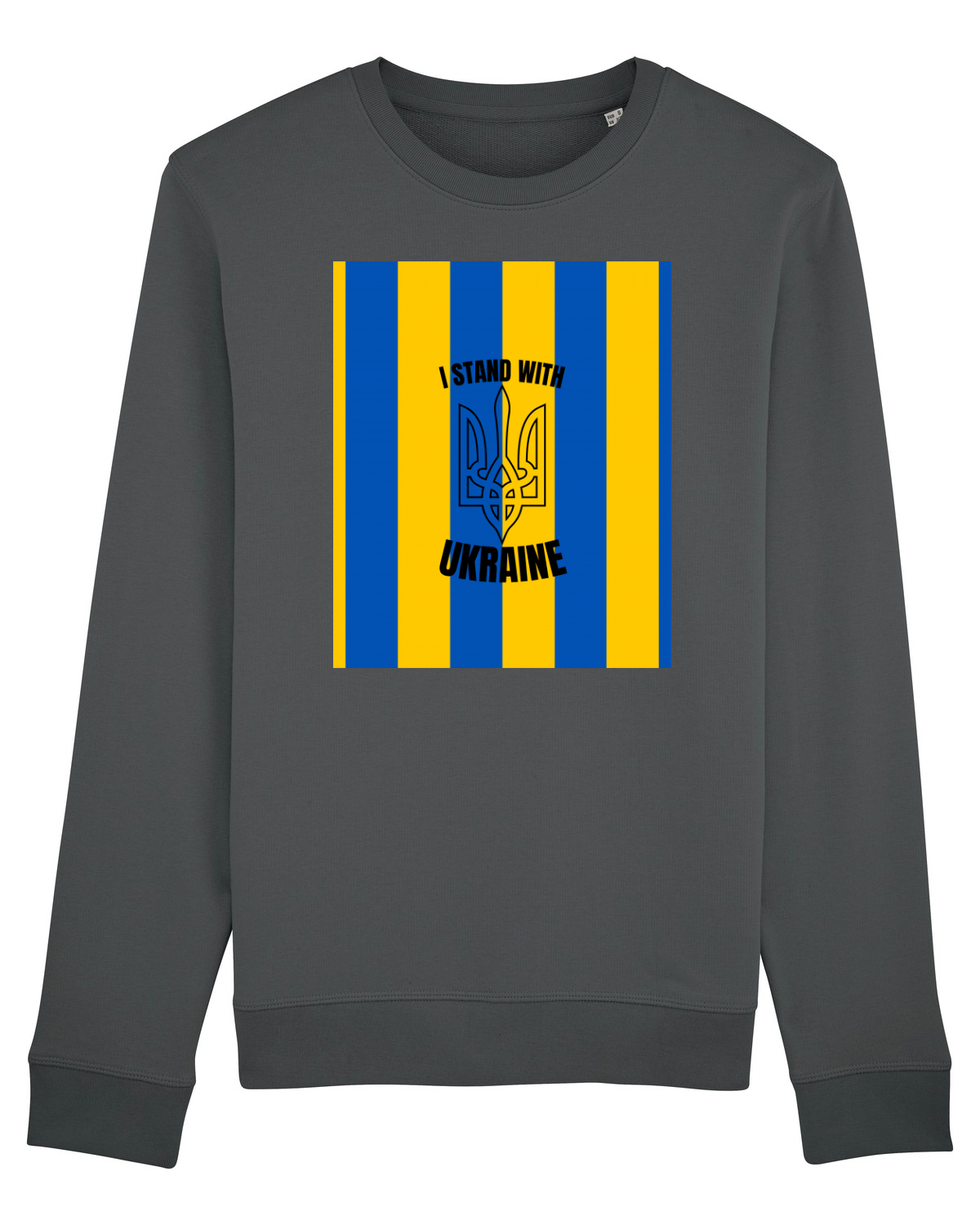 Bluză mânecă lungă Unisex Rise Anthracite