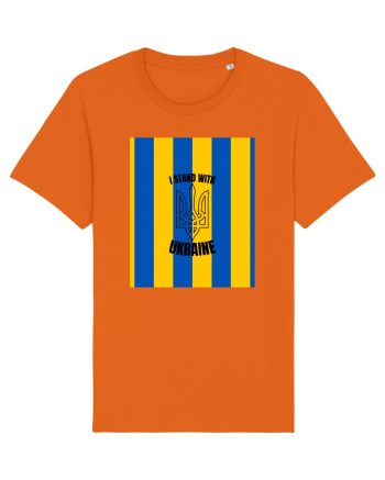 I Stand With Ukraine Bright Orange