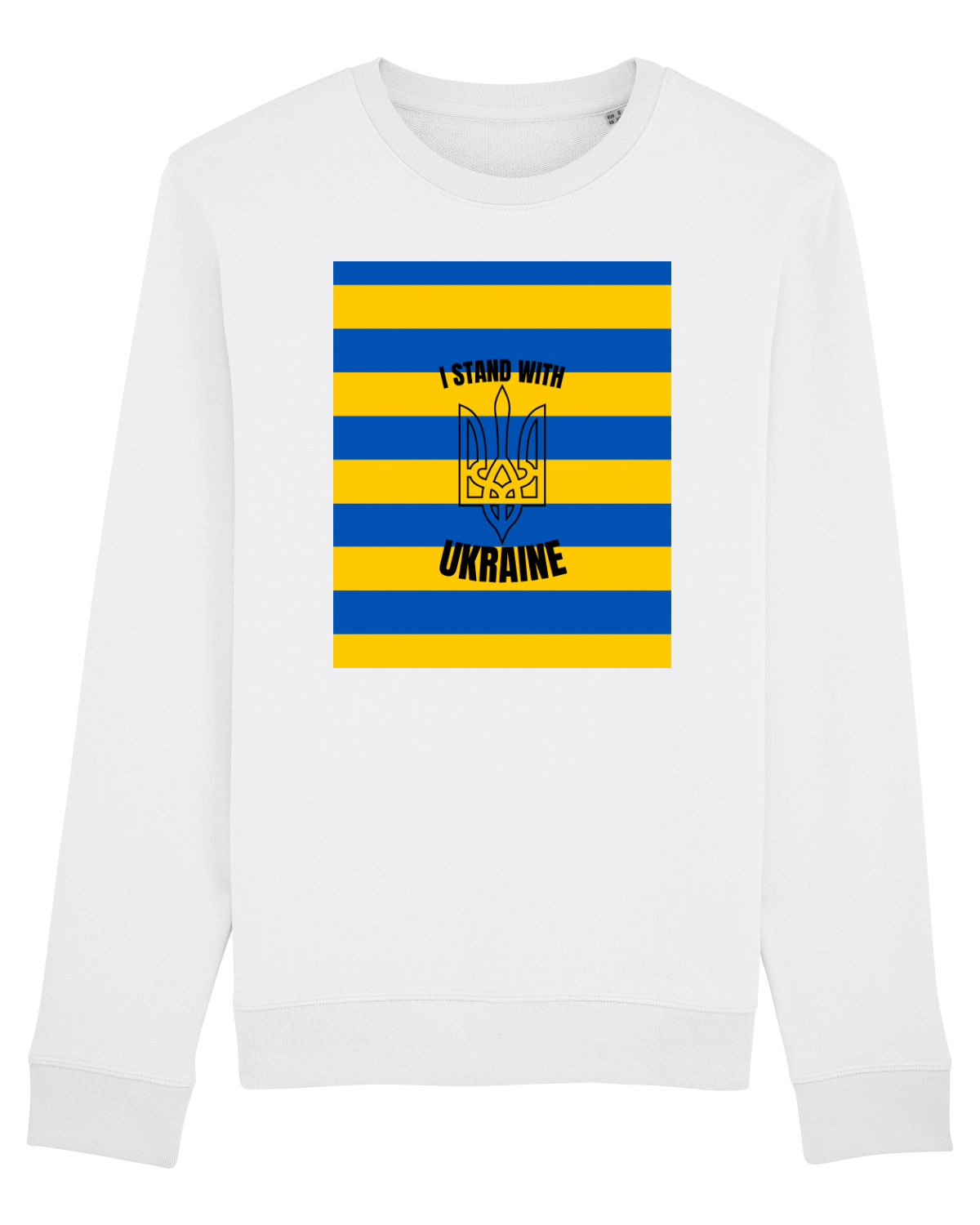 Bluză mânecă lungă Unisex Rise White