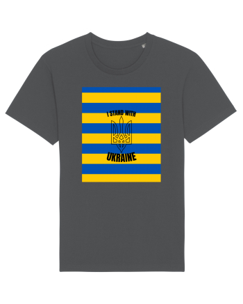 I Stand With Ukraine Anthracite