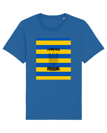 I Stand With Ukraine Royal Blue