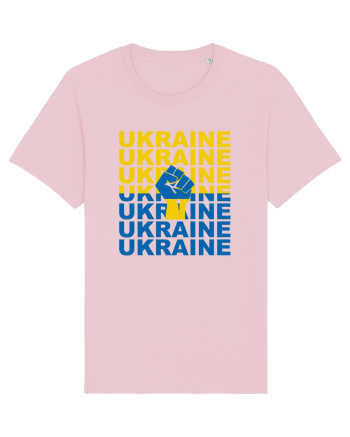 I Stand With Ukraine Cotton Pink