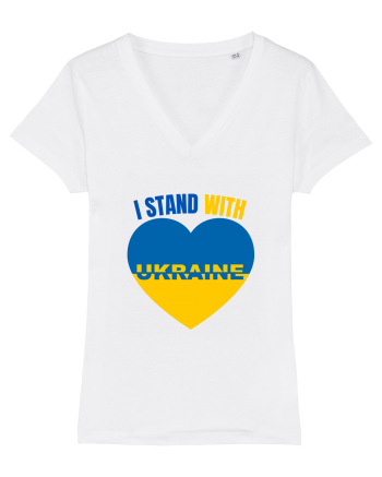 I Stand With Ukraine White