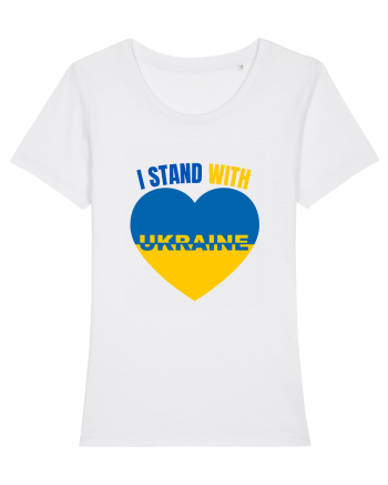 I Stand With Ukraine White