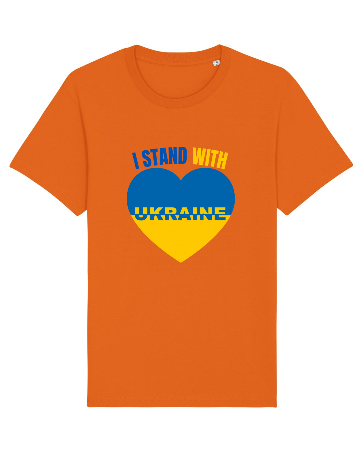 Tricou mânecă scurtă Unisex Rocker Bright Orange