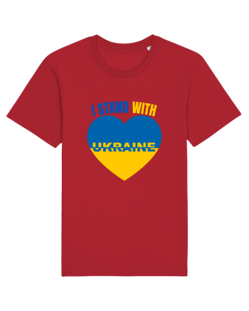 I Stand With Ukraine Red