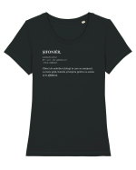 Șifonier - definiție Tricou mânecă scurtă guler larg fitted Damă Expresser