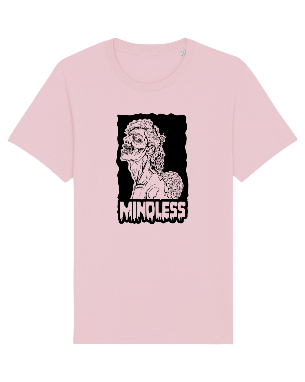 Tricou mânecă scurtă Unisex Rocker Cotton Pink