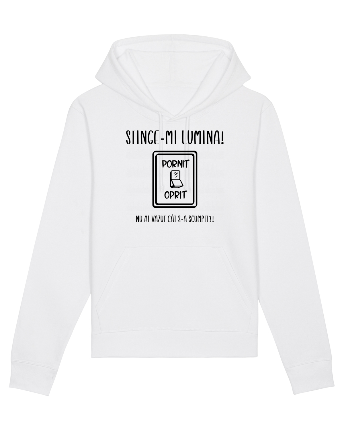 Hanorac Unisex Drummer White