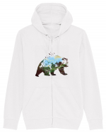 Bear landscape Hanorac cu fermoar Unisex Connector