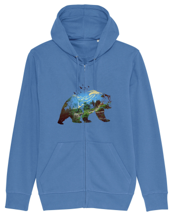 Bear landscape Bright Blue