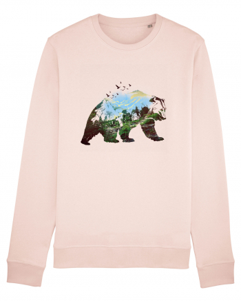 Bear landscape Candy Pink