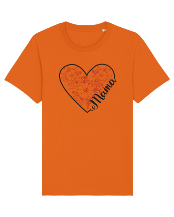 Inimă de mamă Bright Orange