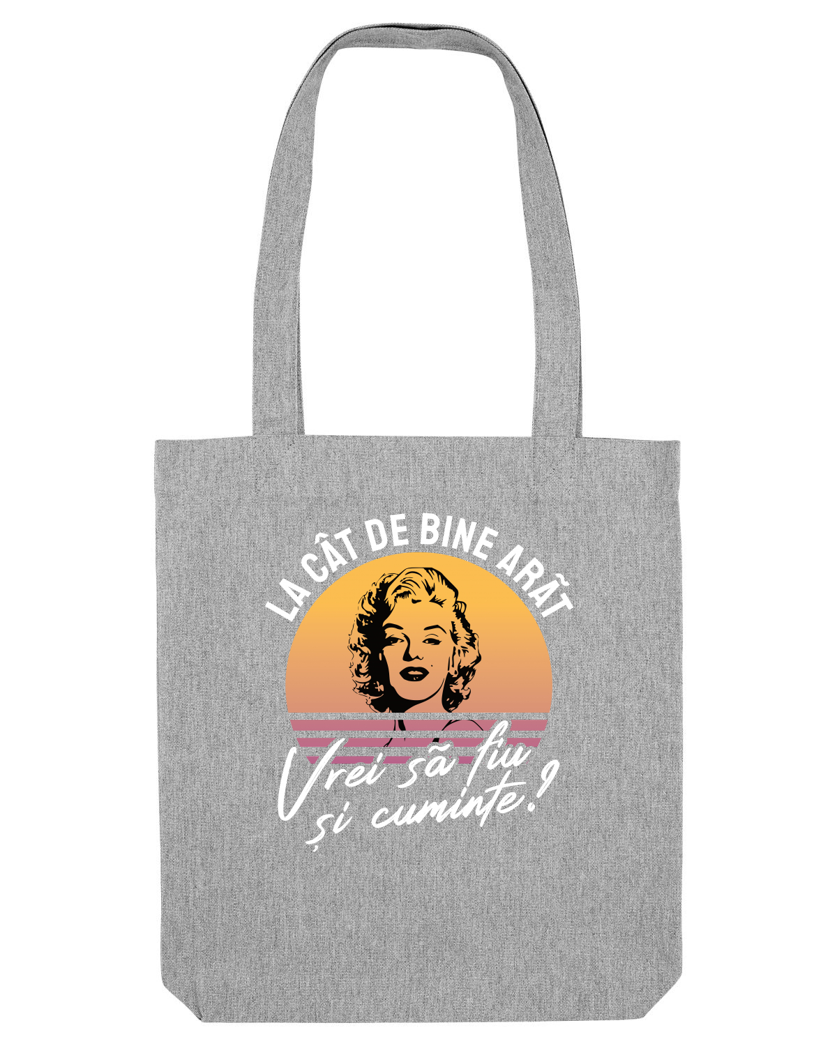 Sacoșă textilă Heather Grey