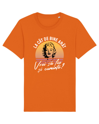 La cât de bine arăt, vrei să fiu și cuminte? - culori închise Bright Orange